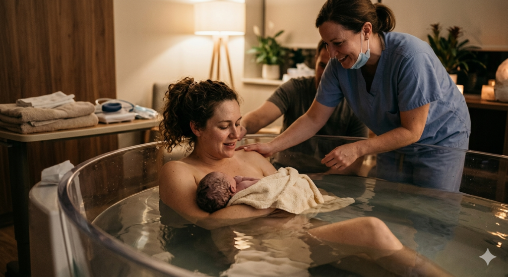 Water Birth Benefits