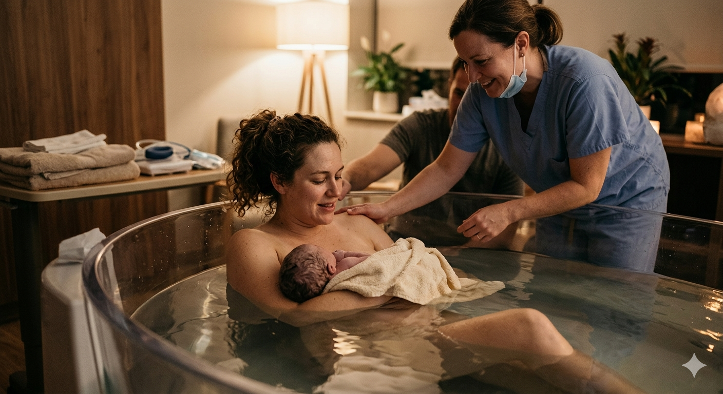 Water Birth Benefits